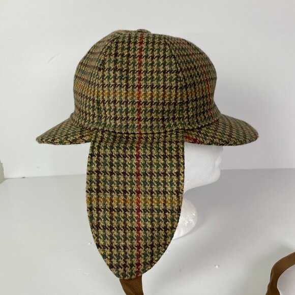 Men's Classic Houndstooth Earflap Hat - Picture 5 of 13